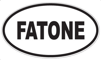 FATONE - Oval Magnet