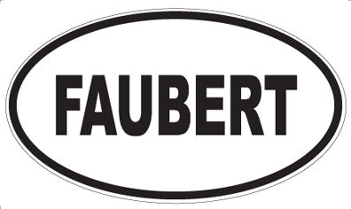 FAUBERT - Oval Sticker