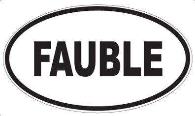 FAUBLE - Oval Sticker
