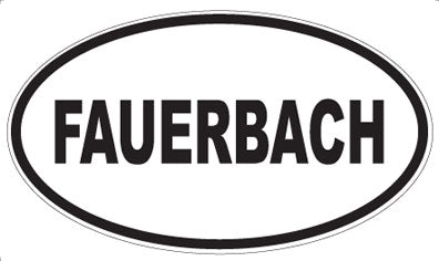 FAUERBACH - Oval Magnet