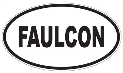 FAULCON - Oval Magnet