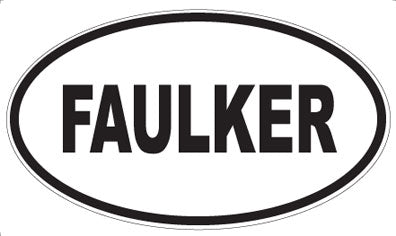 FAULKER - Oval Magnet