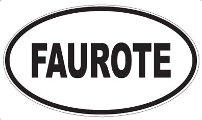 FAUROTE - Oval Magnet