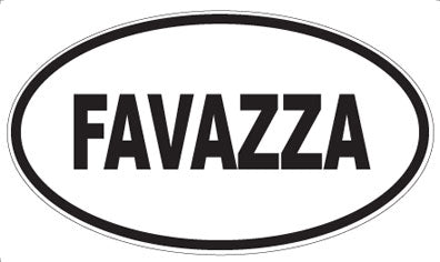 FAVAZZA - Oval Sticker