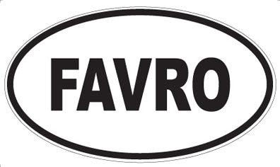 FAVRO - Oval Magnet