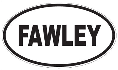 FAWLEY - Oval Magnet