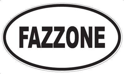 FAZZONE - Oval Magnet