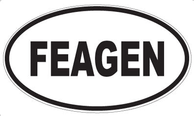 FEAGEN - Oval Magnet