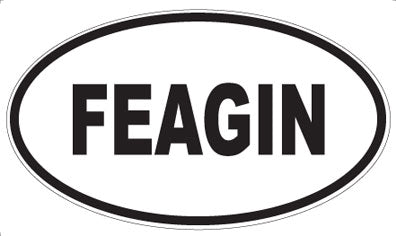 FEAGIN - Oval Sticker