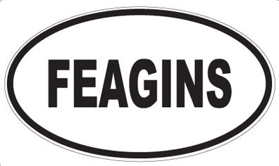 FEAGINS - Oval Magnet