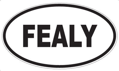 FEALY - Oval Magnet