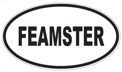 FEAMSTER - Oval Magnet