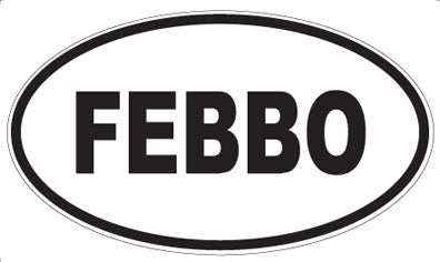 FEBBO - Oval Magnet