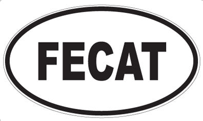 FECAT - Oval Magnet