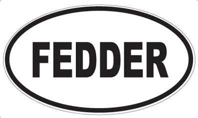FEDDER - Oval Magnet