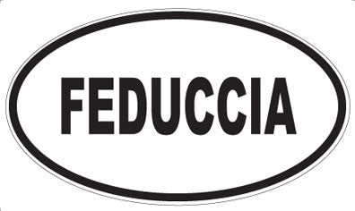 FEDUCCIA - Oval Magnet