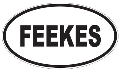 FEEKES - Oval Magnet