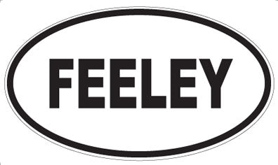 FEELEY - Oval Magnet