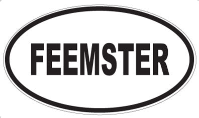 FEEMSTER - Oval Magnet