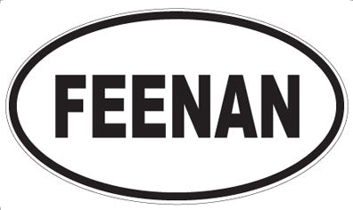 FEENAN - Oval Magnet