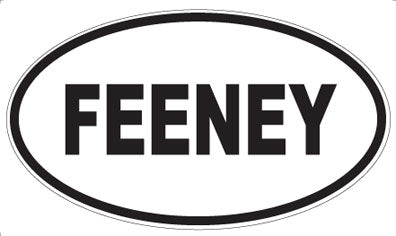 FEENEY - Oval Magnet