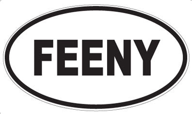 FEENY - Oval Magnet