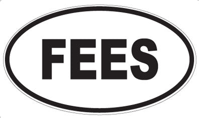 FEES - Oval Magnet