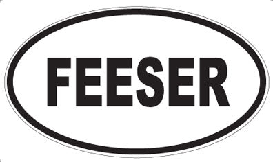FEESER - Oval Magnet