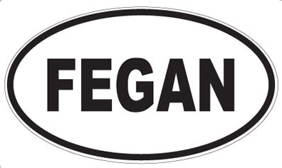 FEGAN - Oval Sticker