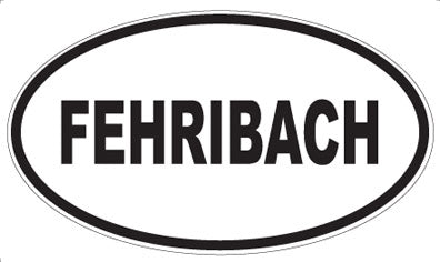 FEHRIBACH - Oval Magnet