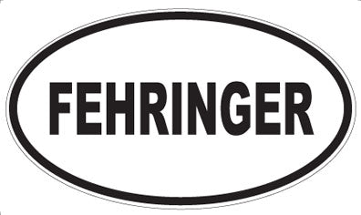 FEHRINGER - Oval Magnet