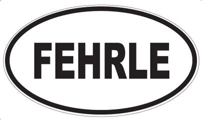 FEHRLE - Oval Magnet