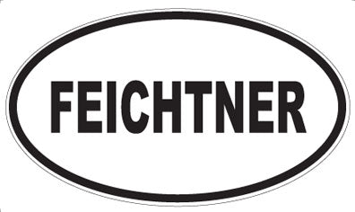 FEICHTNER - Oval Sticker