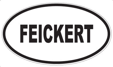 FEICKERT - Oval Magnet