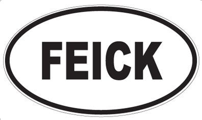 FEICK - Oval Magnet