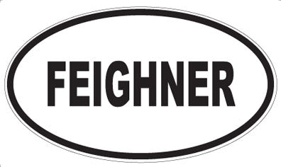 FEIGHNER - Oval Magnet