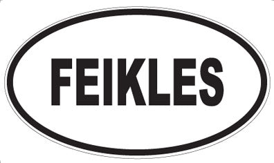 FEIKLES - Oval Magnet