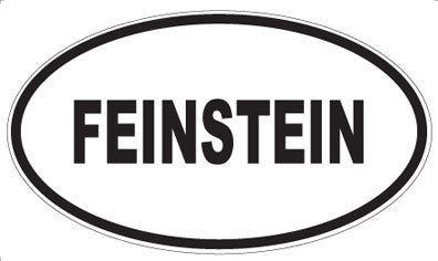 FEINSTEIN - Oval Magnet