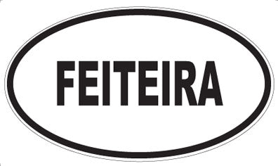 FEITEIRA - Oval Magnet