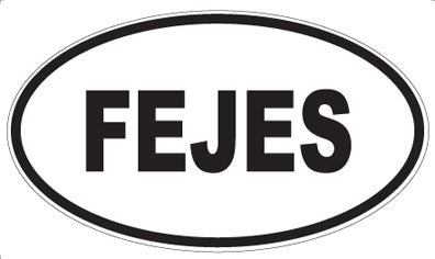 FEJES - Oval Magnet
