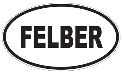 FELBER - Oval Magnet