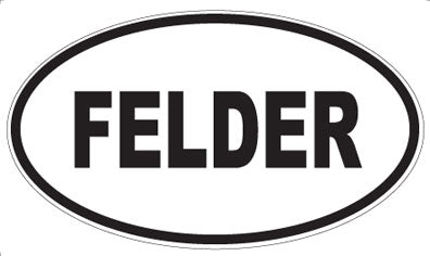 FELDER - Oval Magnet