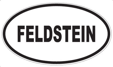 FELDSTEIN - Oval Sticker