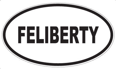 FELIBERTY - Oval Sticker