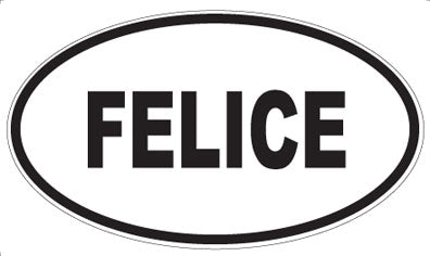 FELICE - Oval Magnet