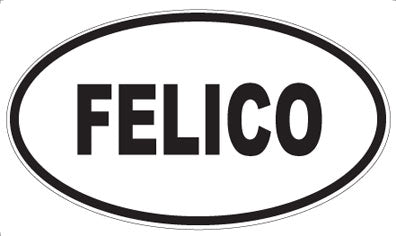 FELICO - Oval Magnet