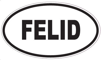 FELID - Oval Magnet