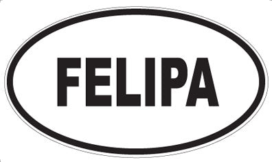 FELIPA - Oval Sticker