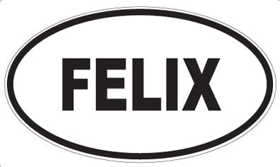 FELIX - Oval Magnet