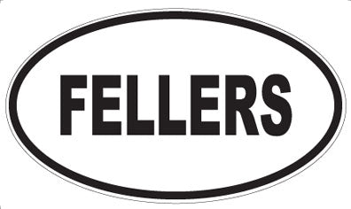 FELLERS - Oval Magnet